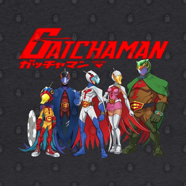 gatchaman vintage movie 5 version by unknow user